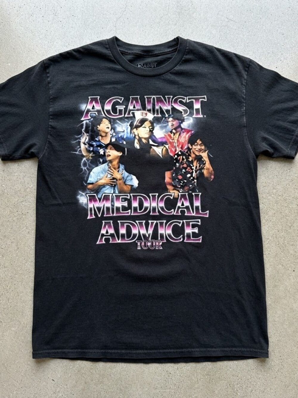 Nurse John Against Medical Advice Tour Black T-Shirt S-4XL